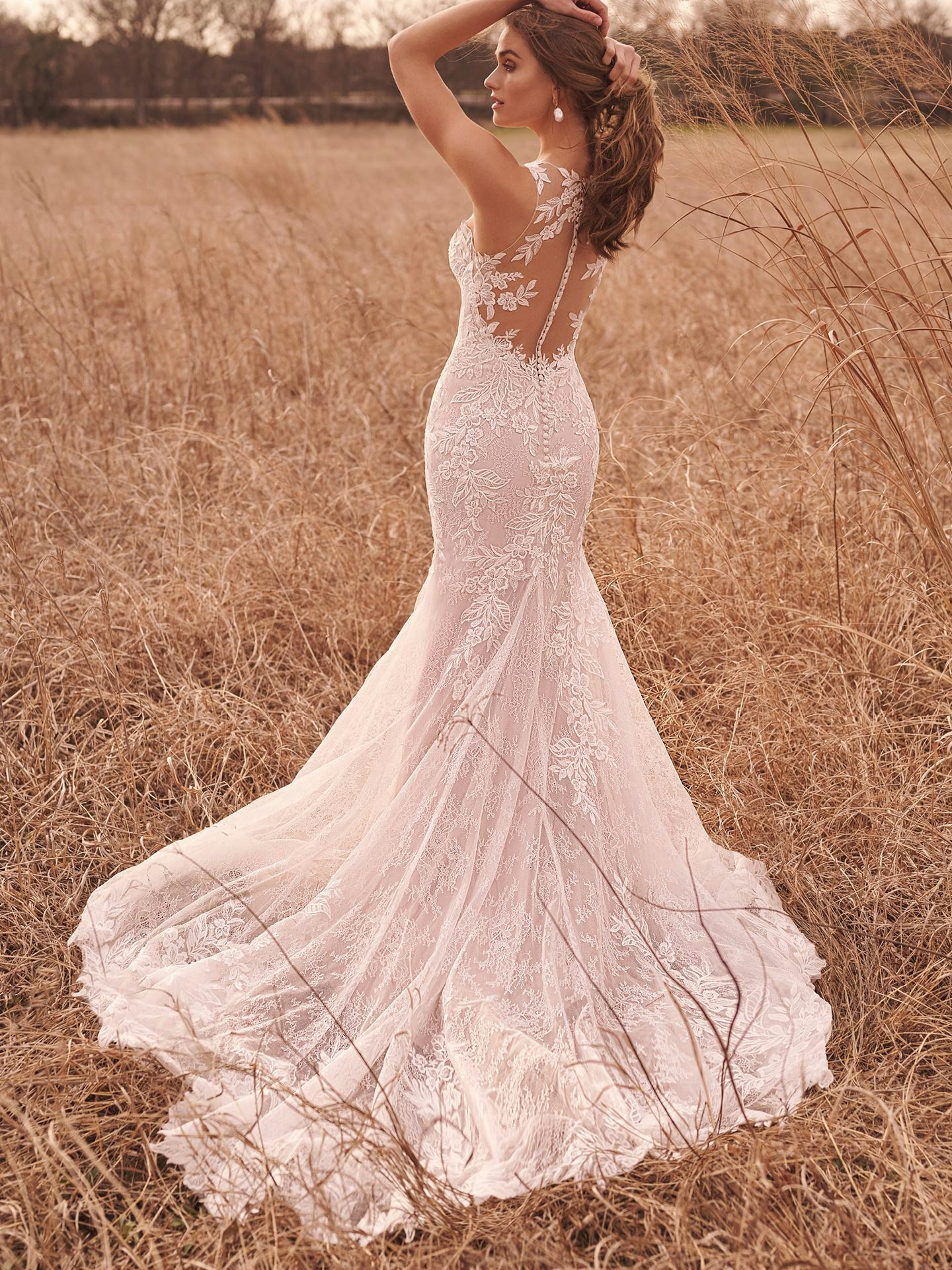 Off-White Wedding Dresses by Maggie ...